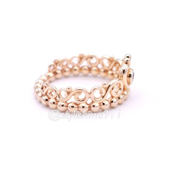 Authentic Pandora Rose My Princess Ring - 180880CZ - Picture 3 of 9